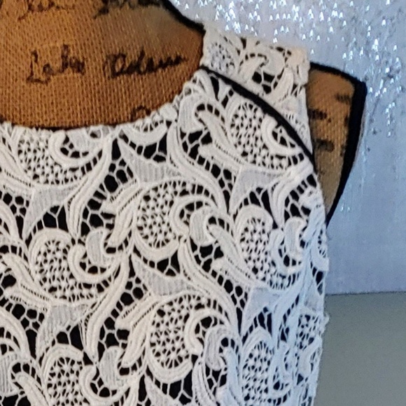 ANTHROPOLOGIE Lace Peplum Top - Picture 8 of 9